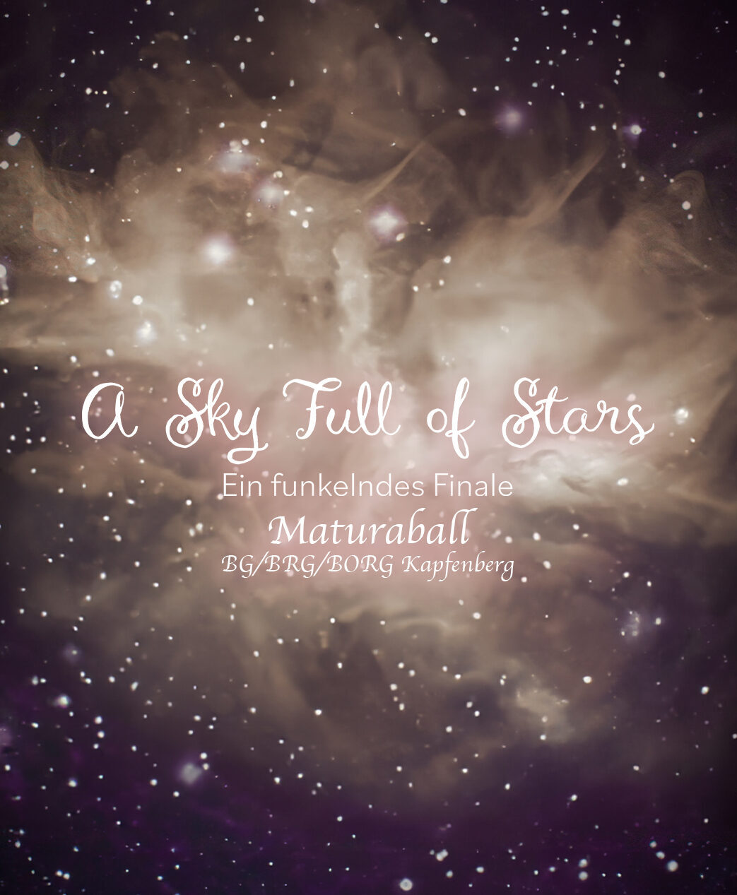 A Sky Full of Stars - ein funkelndes Finale | BG/BRG/BORG Kapfenberg